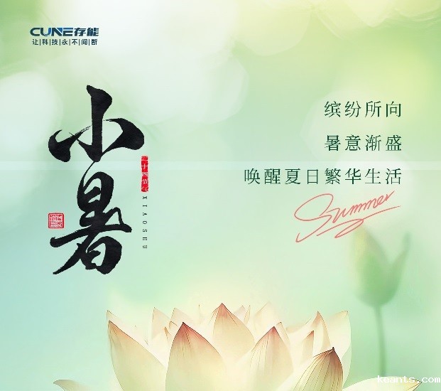 存能电气钛酸锂电池 | 今日小暑！