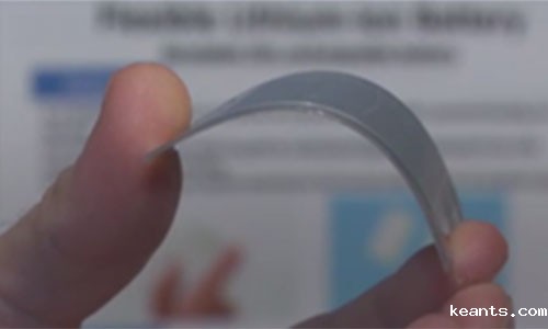 <b>松下的柔性锂离子电池能实现超薄可反复弯曲</b>